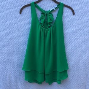 Naked Zebra green sleeves top